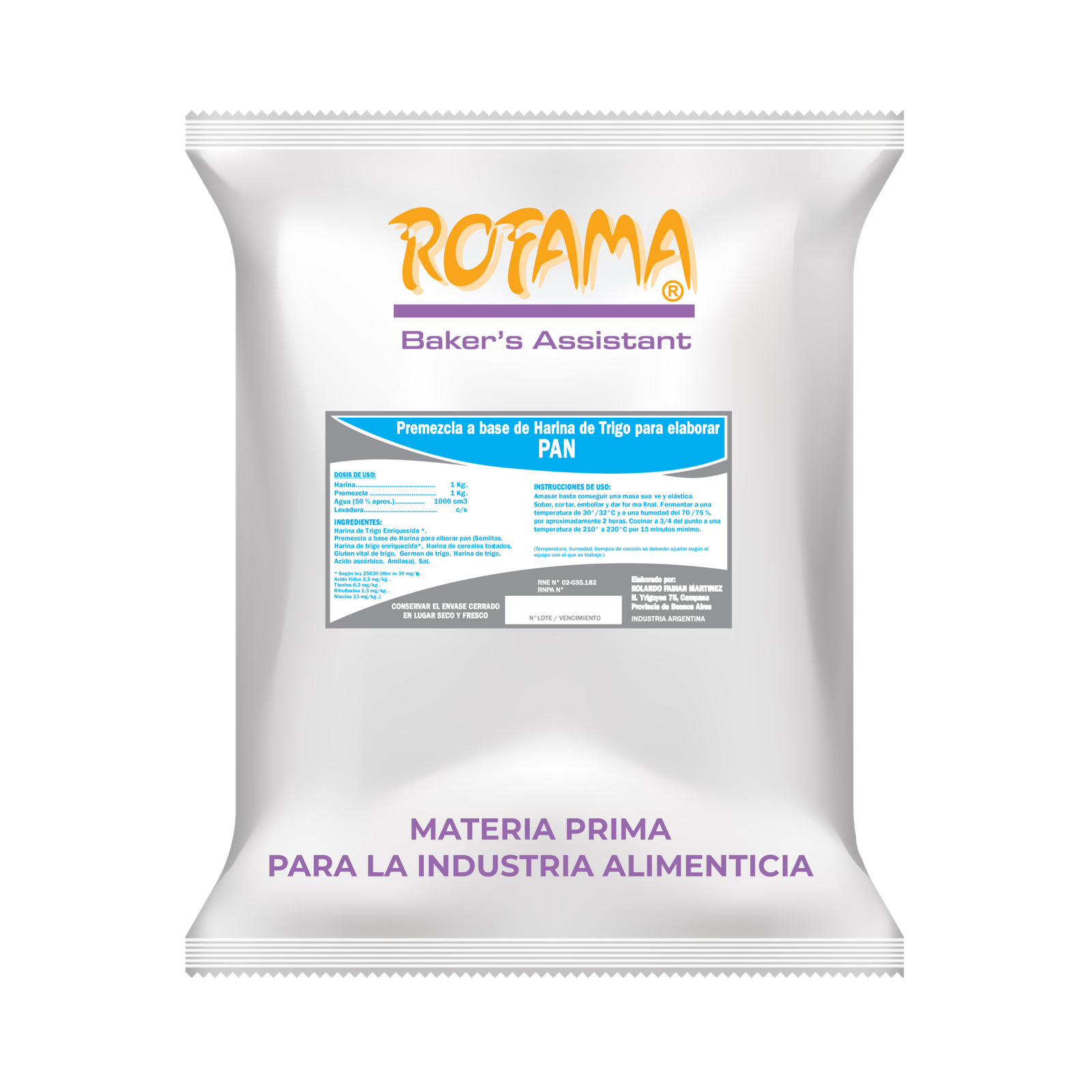 Núcleo ROFAMA para Pan Semillado — 5KG