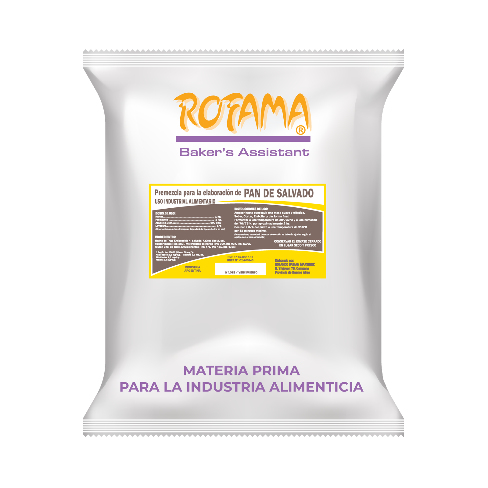 Núcleo ROFAMA para Pan de Salvado